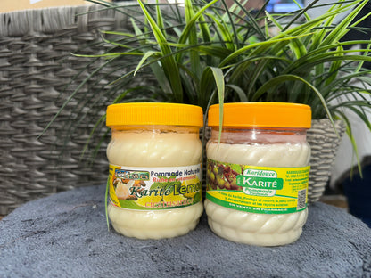 Shea Butter containing Lemon and lemon scent