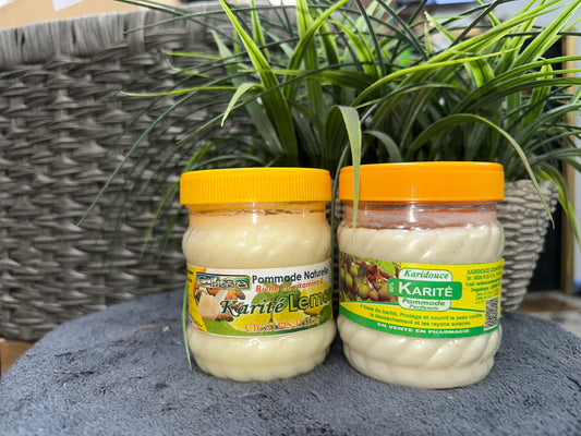 Shea Butter containing Lemon and lemon scent