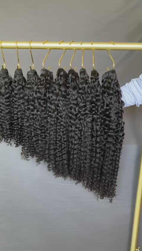 Lux. Virgin hair- Cambodian Curly Hair Bundles